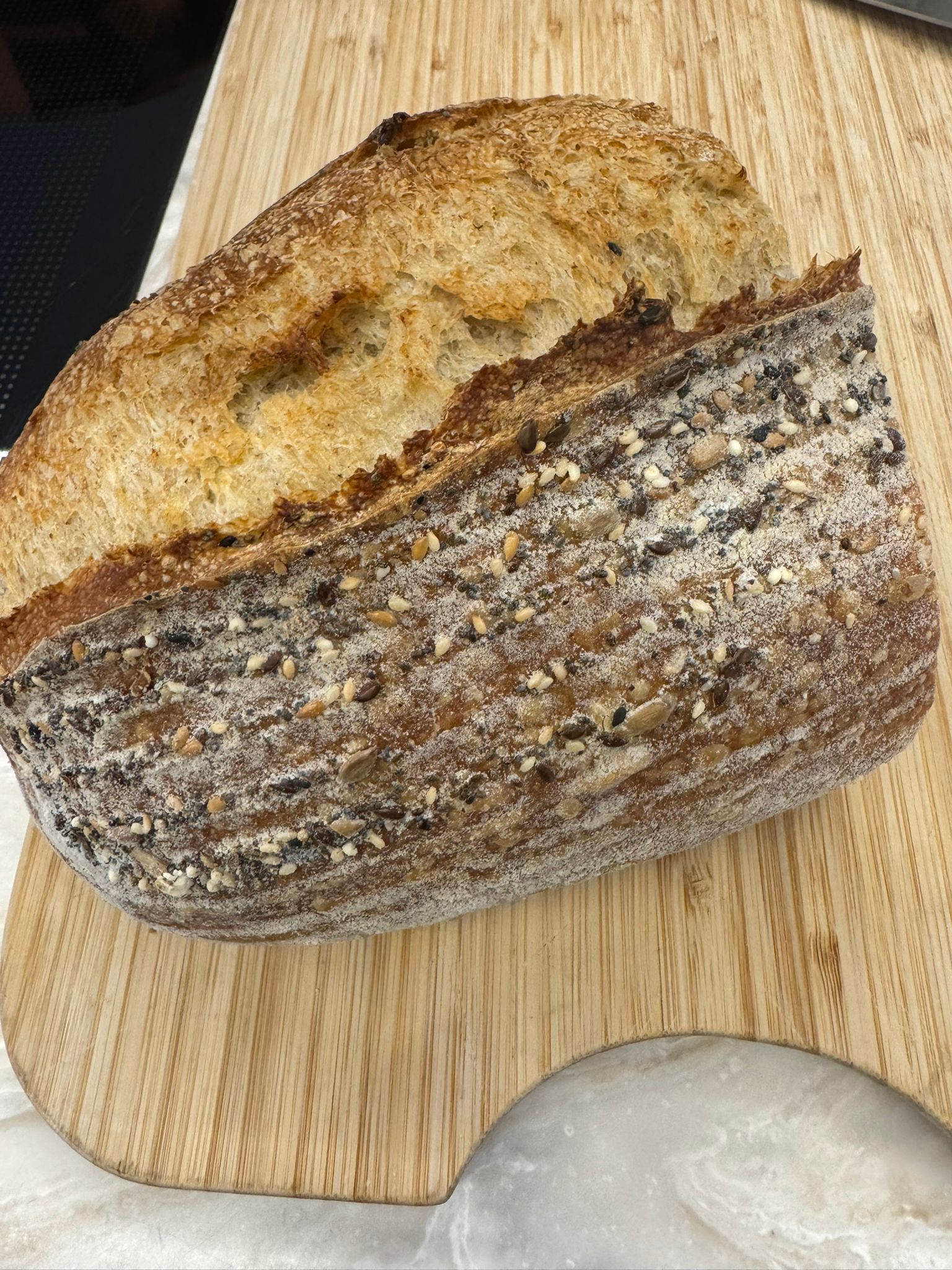 Rye with Black & White Sesame Seeds